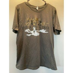 U2 - The Joshua Tree 2017 Green Tour Shirt.  L. Rare Green Color